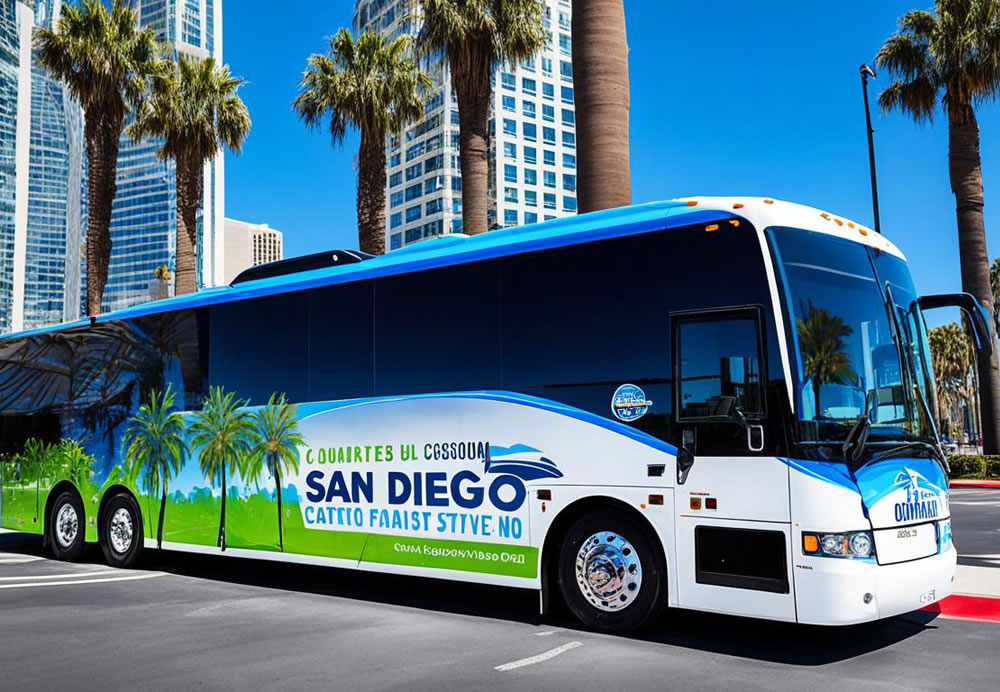 Charter Bus Interior